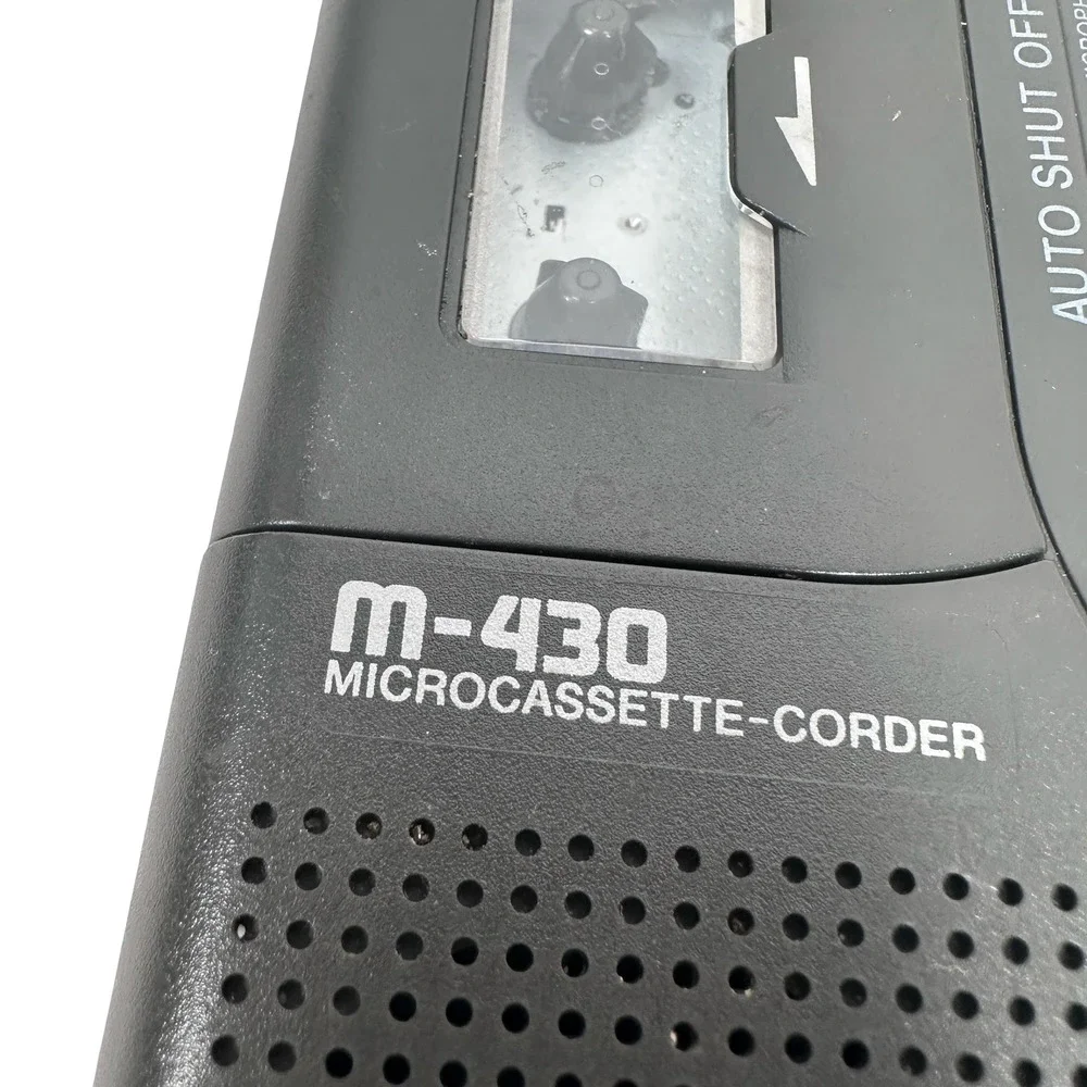 Sony M-430 Microcassette-Corder Handheld Voice Recorder FOR PARTS OR‎ REPAIR